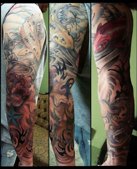 Tattoos - chets arm 2 - 58986